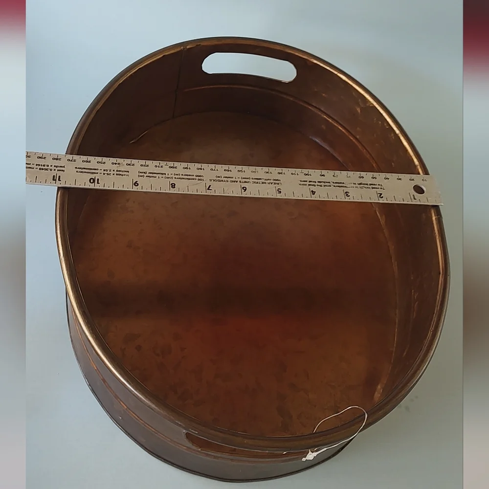 unbranded oval metal